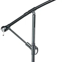 Зонт садовый Jumi OM-433885 Черный Бежевый photo 2