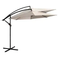 Umbrelă de grădină Jumi OM-755246 Black Dark Beige photo 2