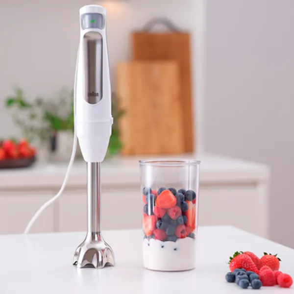 Ручной блендер Braun MQ7000W 1000 Вт / Белый photo 6