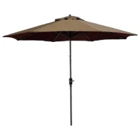 Зонт садовый Gardina Grup VASTO Черный Темно-бежевый