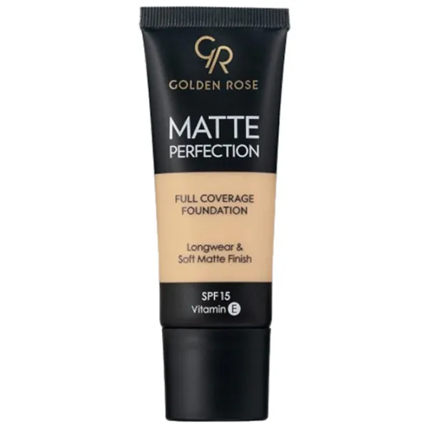 Тональный крем Golden Rose Matte Perfection Foundation 35 мл/ Бежевый photo 1 Тональный крем Golden Rose Matte Perfection Foundation 35 мл/ Бежевый photo 1
