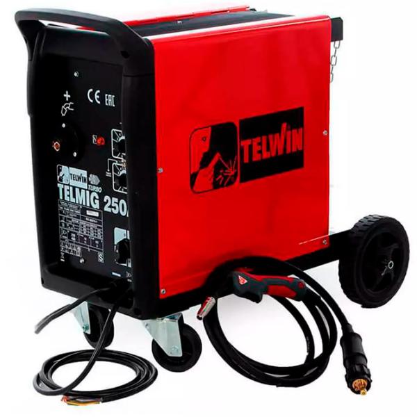 Сварочный аппарат TELWIN 821061 400 В полуавтоматическая (MIG/ MAG)/ Красный photo 6