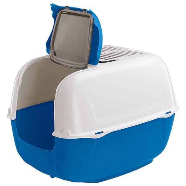 Tavă pentru pisici Ferplast Prima Cabrio Acoperită/ Blue photo 2 Tavă pentru pisici Ferplast Prima Cabrio Acoperită/ Blue photo 2