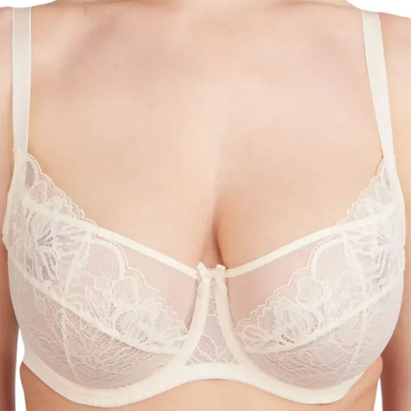 Sutien pentru femei Milavitsa 124970 80D/ White/ Balconette photo 1