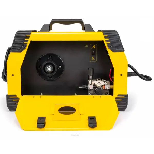 Aparat de sudat Powermat PM-IMG-220L-PRO 230 V semiautomat (MIG/ MAG), cu electrod (MMA), cu gaz inert (TIG)/ Yellow photo 5