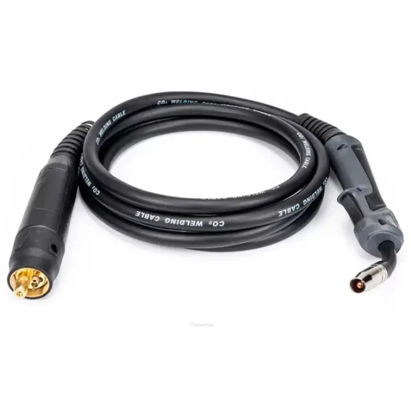 Aparat de sudat Powermat PM-IMG-220L-PRO 230 V semiautomat (MIG/ MAG), cu electrod (MMA), cu gaz inert (TIG)/ Yellow photo 8