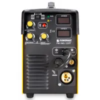 Сварочный аппарат Powermat PM-IMG-220T 230 В полуавтоматическая (MIG/ MAG), ручная дуговая (MMA), аргонно-дуговая (TIG)/ Желтый photo 4