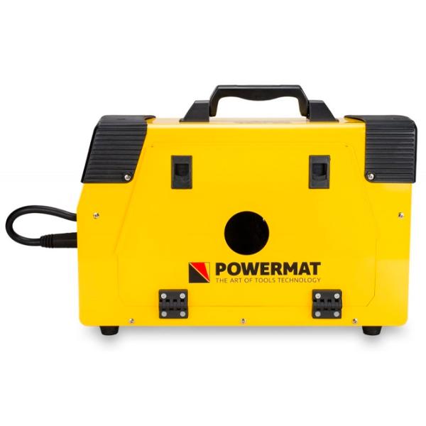 Aparat de sudat Powermat PM-IMG-220T 230 V semiautomat (MIG/ MAG), cu electrod (MMA), cu gaz inert (TIG)/ Yellow photo 6