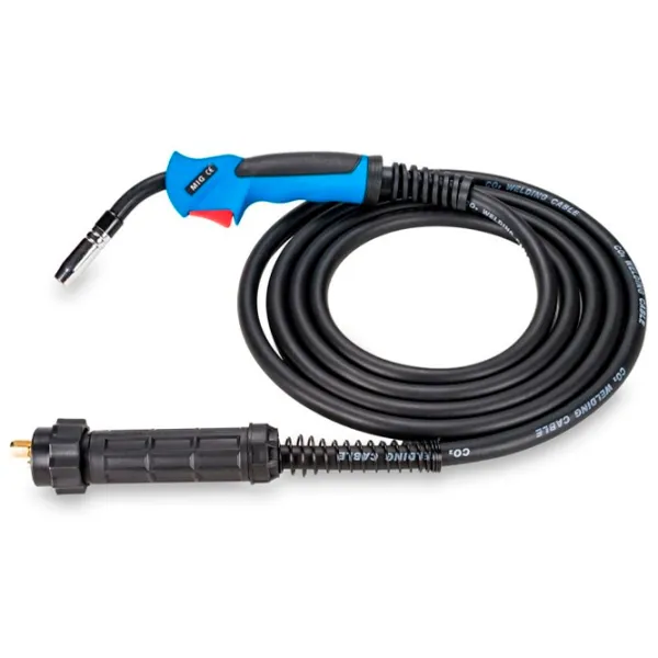 Aparat de sudat Powermat PM-IMG-220T 230 V semiautomat (MIG/ MAG), cu electrod (MMA), cu gaz inert (TIG)/ Yellow photo 10