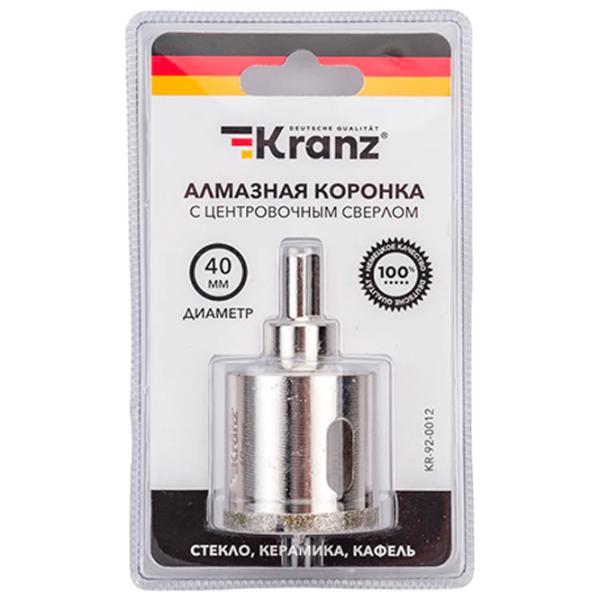 Carotă Kranz KR-92-0012 Diamant/ Cilindric photo 2