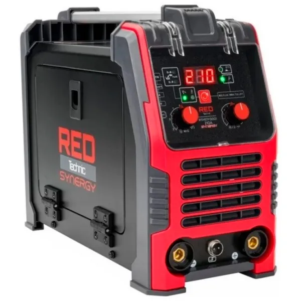 Сварочный аппарат Red Technic RTMSTF0001 230 В ручная дуговая (MMA), аргонно дуговая (TIG)/ Black photo 1
