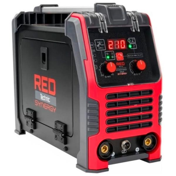 Сварочный аппарат Red Technic RTMSTF0001 230 В ручная дуговая (MMA), аргонно дуговая (TIG)/ Black photo 1