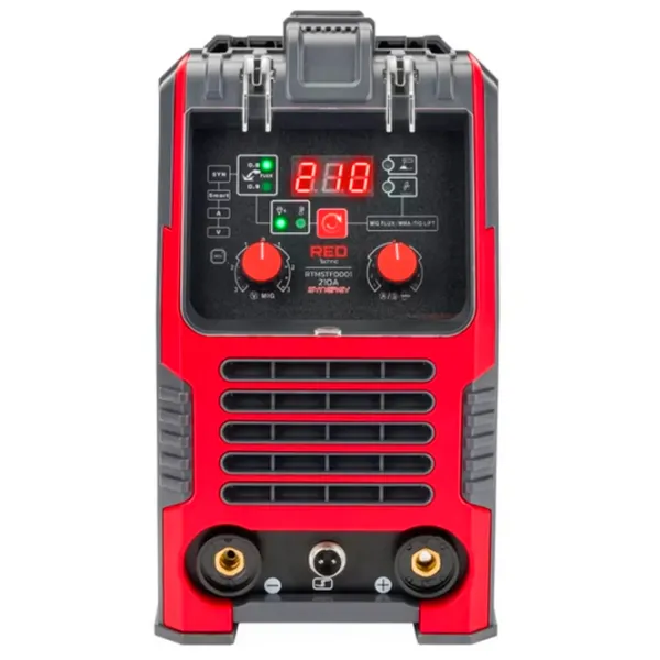Сварочный аппарат Red Technic RTMSTF0001 230 В ручная дуговая (MMA), аргонно дуговая (TIG)/ Black photo 5