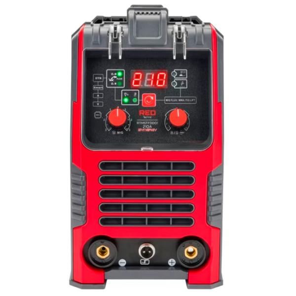 Сварочный аппарат Red Technic RTMSTF0001 230 В ручная дуговая (MMA), аргонно дуговая (TIG)/ Black photo 5