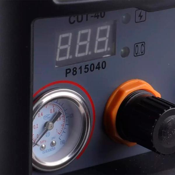 Aparat de tăiere cu plasmă Hoteche P815040 220 V semiautomat (MIG/ MAG)/ Orange photo 2