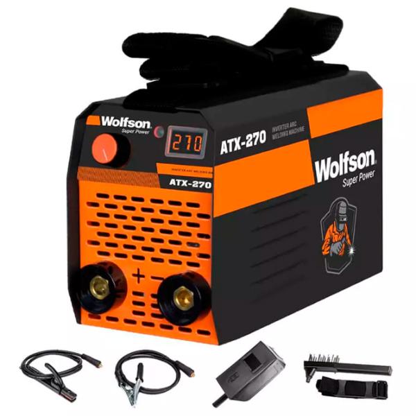 Aparat de sudat Wolfson ATX-270 220 V cu electrod (MMA)/ Orange photo 2