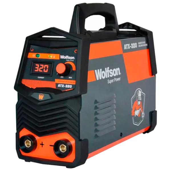 Aparat de sudat Wolfson ATX-320 220 V cu electrod (MMA)/ Black photo 1