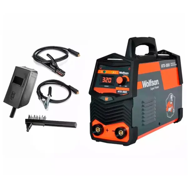 Aparat de sudat Wolfson ATX-320 220 V cu electrod (MMA)/ Black photo 4