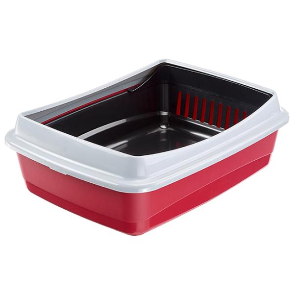 Лоток для кошек Ferplast Ariel 10 Plus Открытый/ Красный photo 1 Лоток для кошек Ferplast Ariel 10 Plus Открытый/ Красный photo 1