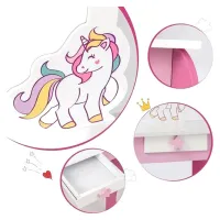 Joc de rol Costway Dressing table for children 3+ / set de frumusete photo 2