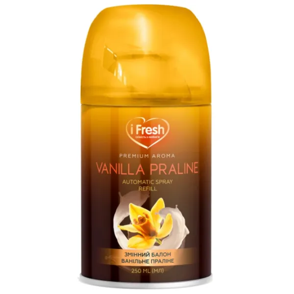 Odorizant de aer iFresh Vanilla Praline 250 ml photo 1 Odorizant de aer iFresh Vanilla Praline 250 ml photo 1