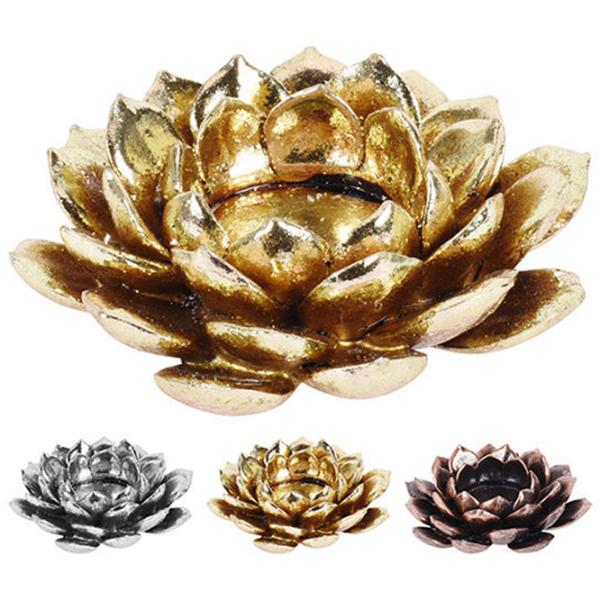 Suport pentru lumânări Christmas Lotus Cantitatea în set - 1/ Ceramică photo 1