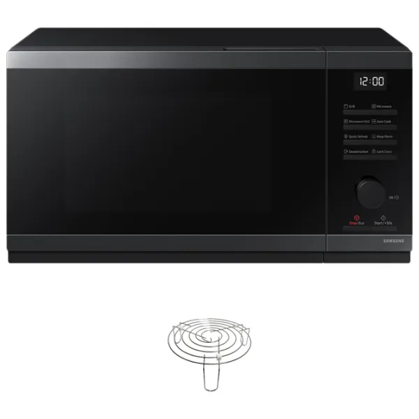 Микроволновая печь Samsung MG23DG4524AGE2 Отдельно стоящий/ 800 Вт/ Black photo 7