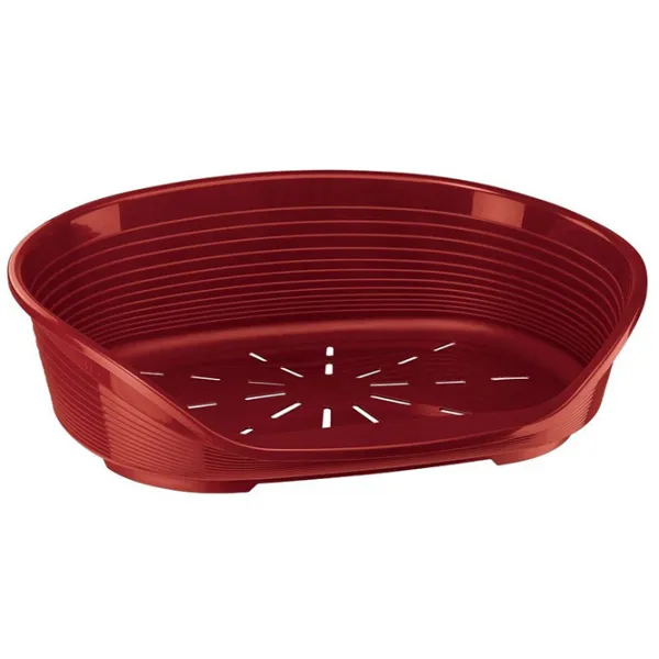 Pat pentru pisici Ferplast SIESTA DELUXE 10 Plastic/ Bordeaux photo 1 Pat pentru pisici Ferplast SIESTA DELUXE 10 Plastic/ Bordeaux photo 1