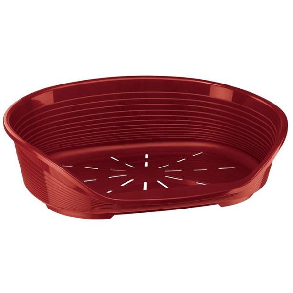 Pat pentru pisici Ferplast SIESTA DELUXE 10 Plastic/ Bordeaux photo 1 Pat pentru pisici Ferplast SIESTA DELUXE 10 Plastic/ Bordeaux photo 1