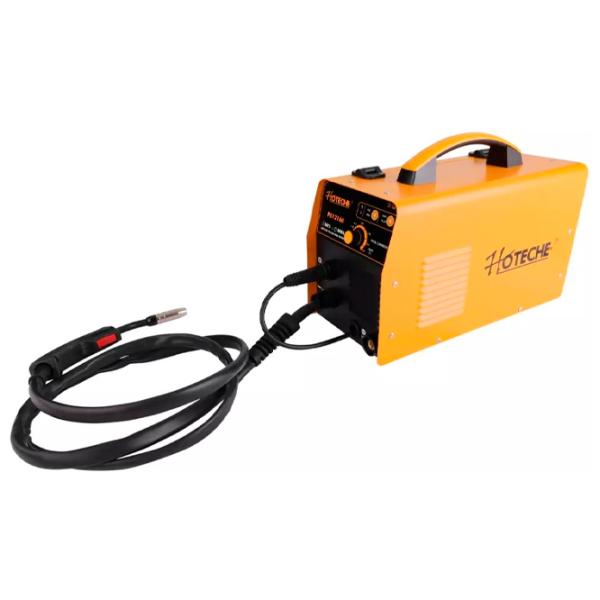 Aparat de sudat Hoteche PG812160A 220 V cu electrod (MMA), semiautomat (MIG/ MAG)/ Orange photo 1
