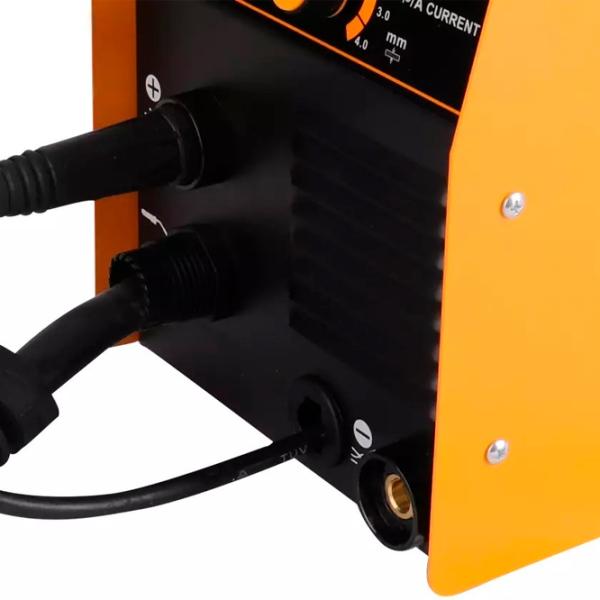 Aparat de sudat Hoteche PG812160A 220 V cu electrod (MMA), semiautomat (MIG/ MAG)/ Orange photo 4