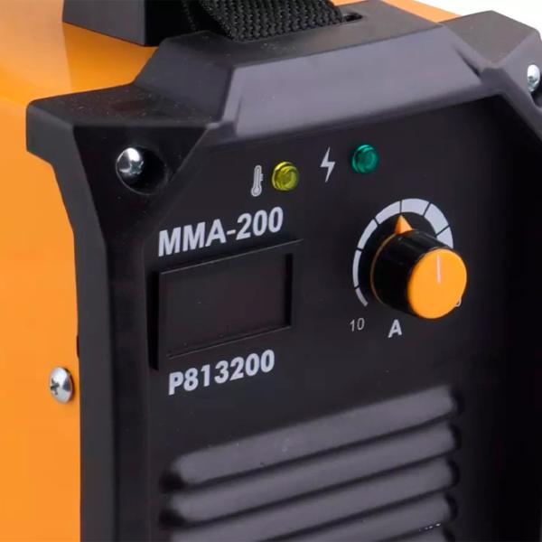 Aparat de sudat Hoteche P813200 220 V cu electrod (MMA)/ Orange photo 2 Aparat de sudat Hoteche P813200 220 V cu electrod (MMA)/ Orange photo 2