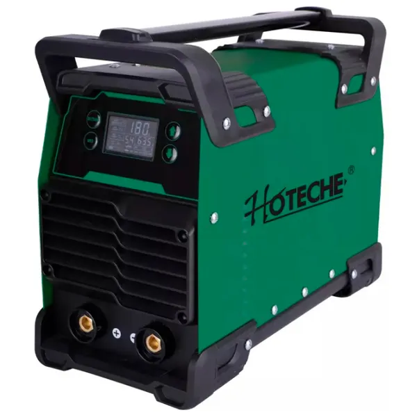 Aparat de sudat Hoteche PG813202 220 V cu electrod (MMA), cu gaz inert (TIG)/ Green photo 1