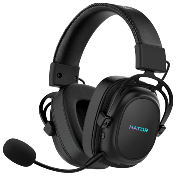 Căști Hator Hypergang 2 Black Fără fir/ Gaming photo 2