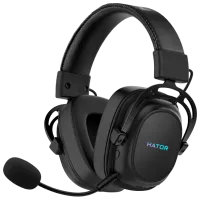 Căști Hator Hypergang 2 Black Fără fir/ Gaming photo 2