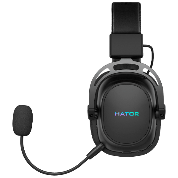Căști Hator Hypergang 2 Black Fără fir/ Gaming photo 3