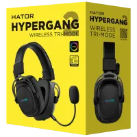 Căști Hator Hypergang 2 Black Fără fir/ Gaming photo 5