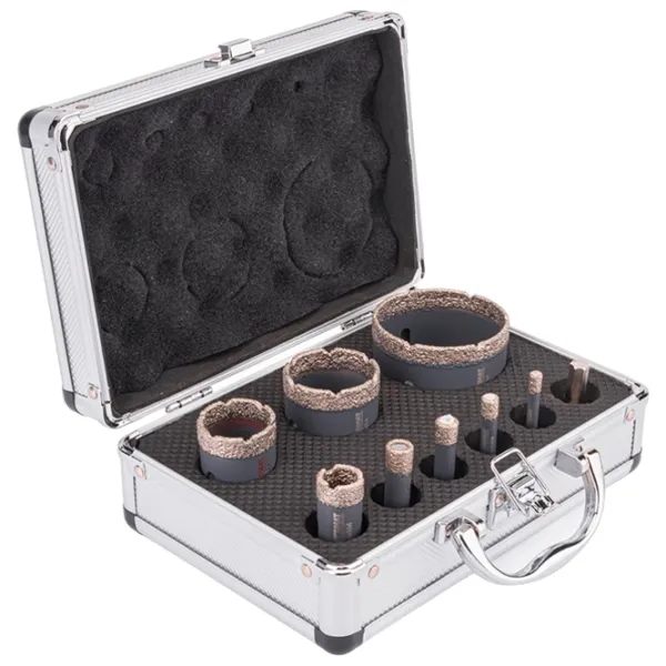 Set carote Powermat PM-ZOD-9T Diamant/ M14 photo 1