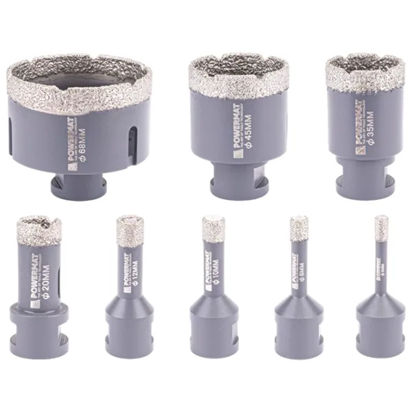 Set carote Powermat PM-ZOD-9T Diamant/ M14 photo 3