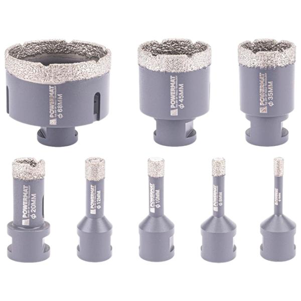 Set carote Powermat PM-ZOD-9T Diamant/ M14 photo 3