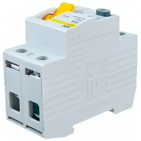 Дифференциальные автоматы IEK MDV10-2-063-300 63 A/ 220 В photo 3