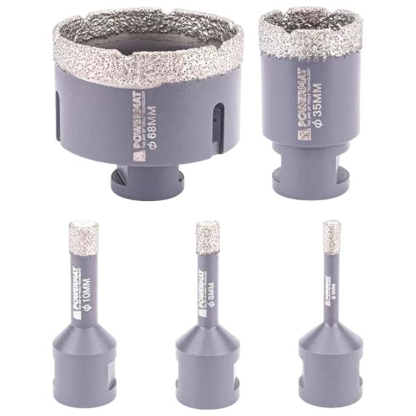Set carote Powermat PM-ZOD-6T Diamant/ M14 photo 2