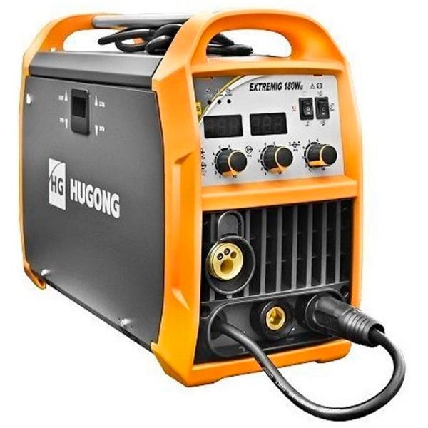 Сварочный аппарат Hugong ExtreMig 180WIII 230 В полуавтоматическая (MIG/MAG), ручная дуговая (MMA), аргонно-дуговая (TIG) / Серый photo 2