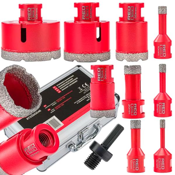 Set carote Red Technic RTZOD0046 Diamant/ M14 photo 3