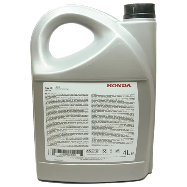 Моторное масло Honda HFS-E Synthetic 5W-30 4 л синтетическое photo 2