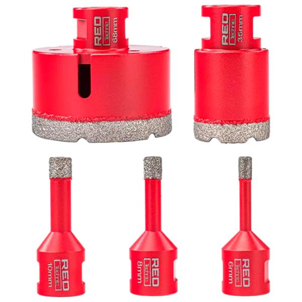 Set carote Red Technic RTZOD0045 Diamant/ M14 photo 2