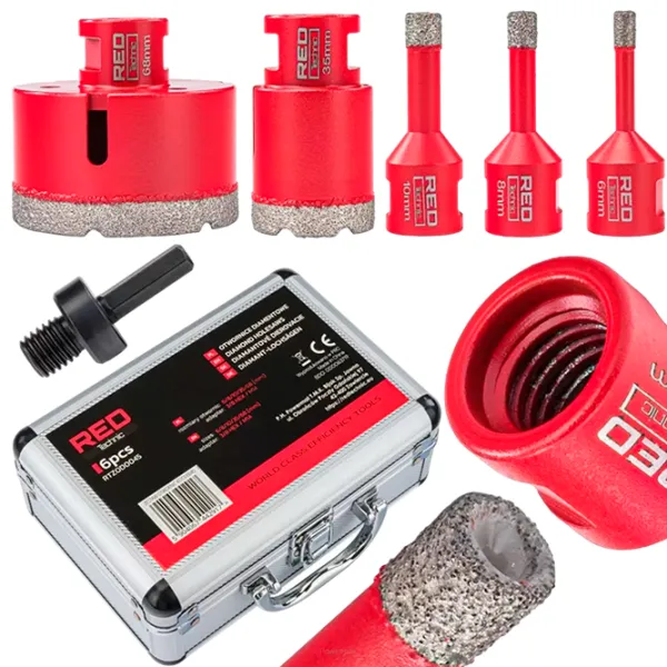 Set carote Red Technic RTZOD0045 Diamant/ M14 photo 3