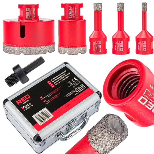 Set carote Red Technic RTZOD0045 Diamant/ M14 photo 3