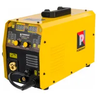 Сварочный аппарат Powermat PM-IMGTS-220L 230 В полуавтоматическая (MIG/ MAG), ручная дуговая (MMA), аргонно-дуговая (TIG)/ Желтый photo 2