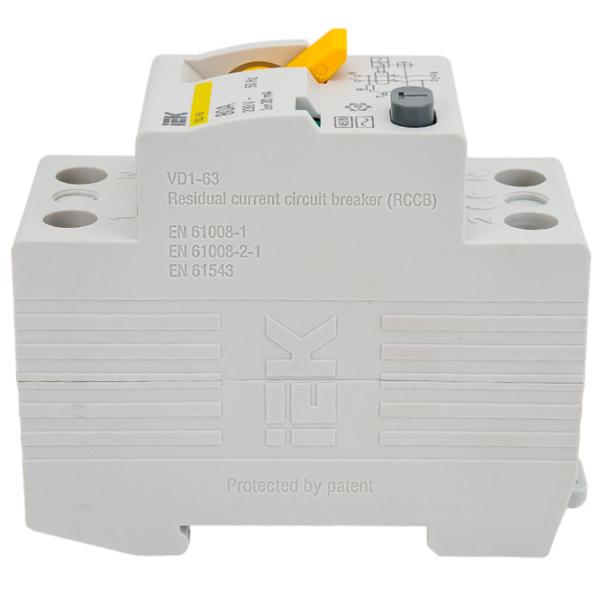 Дифференциальные автоматы IEK MDV10-2-080-030 80 A/ 230 В photo 4